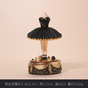 Creativo sogno portagioie stile ragazza <span class=keywords><strong>collezione</strong></span> di gioielli resina artigianato ornamenti <span class=keywords><strong>carillon</strong></span> - Product Image 3