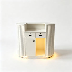 Muebles de Oficina Comerciales Minimalistas Modernos Personalizados de Alta Calidad, Duraderos y Ecológicos con Acabado MDF - Product Image 4