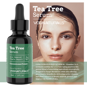 30ml di siero per il viso Anti-Acne con Tea Tree <span class=keywords><strong>Centella</strong></span> <span class=keywords><strong>Asiatica</strong></span> lenitivo equilibrio olio per il viso per i benefici Anti-invecchiamento della pelle incline all'acne - Product Image 3