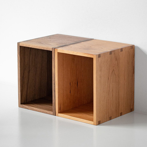 Estantería Modular Multifuncional Moderna de Madera Maciza con Unión de Mortaja y Espiga, Librería de Almacenamiento para Sala de Estar, Personalizable - Product Image 2