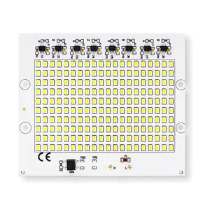 LED SMD2835 芯片珠 led灯 50 W 100 W 智能 IC AC220V 适用于户外泛光灯