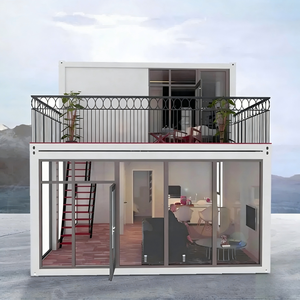 Maison conteneur modifiée SUNRISES <span class=keywords><strong>HOUSE</strong></span> CF02 en aluminium et zinc de 20 pieds, en kit, avec garantie de 5 ans pour usage commercial - Product Image 5