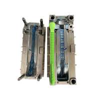 Pièces en plastique moulées par injection double couche bicolore, accessoires en plastique personnalisés à double matériau, OEM ODM