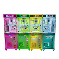 Mini machine à griffes à monnayeur en métal pour peluches, avec garantie, accepteur de billets, vente en gros