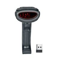 Escáner de Código de Barras 1D Inalámbrico Syble 5066R, Lector de Códigos de Barras 1D Portátil, 2.4G, CMOS