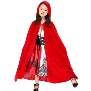 Disfraz de Princesa de Televisión para Niña 2024, Vestido de Caperucita Roja con Capa Navideña Tejida para Halloween <span class=keywords><strong>y</strong></span> Navidad para Niños - Product Image 5