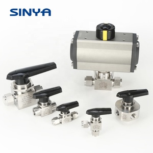 High Temperature 6000 PSI Two Way Female <strong>Valve</strong> <strong>Instrumentation</strong> Female NPT General Use Three Piece 2-way <strong>Ball</strong> <strong>Valve</strong> - Product Image 5