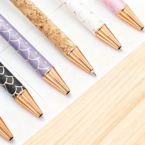 Golden Powder Scales Metal Ballpoint <b>Pen</b> logo Slim Signature <b>Pen</b> Customizable Sports Promotional Wholesale Corporate Gifting - Product Image 3