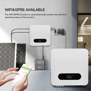 17kw 20kW 25kw ba giai đoạn trên lưới năng lượng mặt trời biến tần 24V 48V MPPT năng lượng mặt trời bảng điều chỉnh biến tần - Product Image 3