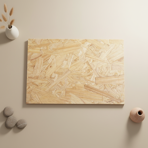 Tablero <span class=keywords><strong>OSB</strong></span> con Acabado de Bordes Cuadrados Modernos para Líneas Limpias en Muebles Sencillos y Paneles de Pared, Impermeable y Ecológico - Product Image 1