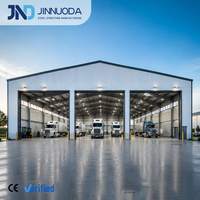 Nave Industrial Moderna de Gran Envergadura con Estructura de Acero, Aislada y Prefabricada, para Almacenamiento y Garaje