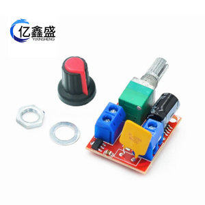 Yixinsheng Mini Dc Motor Pwm <b>Speed</b> <b>Controller</b> 3V 6V 12V 24V 35V 5A With Potentiometer For Motor Control - Product Image 2