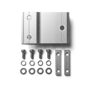 Kit de Conectores Solares al por Mayor, Conector de Viga Principal de Aluminio Anodizado para Paneles Fotovoltaicos con Juego Completo de Pernos de Acero Inoxidable - Product Image 1