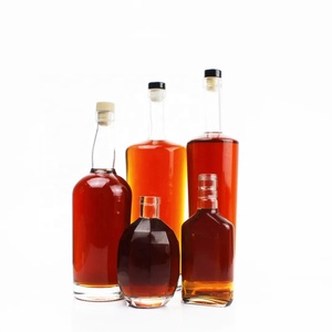 Bouteille en verre haute résistance à prix d'usine avec bouchon en liège synthétique pour <span class=keywords><strong>Tequila</strong></span>, Vodka, Whisky – Emballage en vrac pour Distillerie de spiritueux - Product Image 4