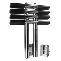 Escalera de Embarque Marina 304/316SS, Escalera Plegable para Nadar, Escalera Telescópica de Acero Inoxidable para Embarcaciones, Escalera para Muelle de Barcos, para Yates y Veleros