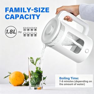 Stainless Steel Portable Electric <b>Kettle</b> with Large Capacity (>2.0L) and Fast Boiling for Household Outdoor & RV Use - Product Image 5