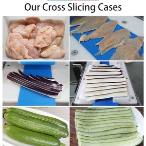 Horizontal <b>Vegetable</b> <b>Slicer</b> Machine Eggplant Cucumber Cross Slicing Machine - Product Image 6
