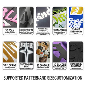 Camiseta Oversize Vintage Lavada Personalizada, Estilo Urbano para Tallas Grandes, Bajo MOQ, Logotipo Personalizado, Hombre, OEM ODM, Venta al por Mayor - Product Image 3