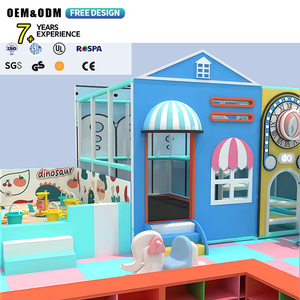 Equipo Profesional de Juegos Infantiles para Interiores con Red de Seguridad Suave y Gran Área para Espacios Comerciales - Product Image 1