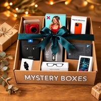 Nouvelle Boîte Mystère Électronique 3C Avancée 2026 – Coffret Cadeau de Noël Surprise 5 Pièces de Haute Qualité – Montre Connectée Nouveauté pour Famille et Enfants