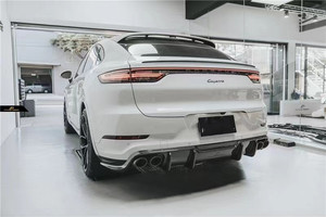 ชุดแต่งคาร์บอนไฟเบอร์ทรง FD สำหรับ Cayenne Coupe ปี 2019-2020 แบบติดตั้งเอง พร้อมดิฟฟิวเซอร์ลิปหน้า สำหรับเปลี่ยน/ซ่อมแซม - Product Image 5