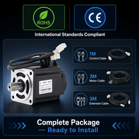 Moteur servo AC industriel 220 V 1,3 kW avec bride de 130 mm et kit de commande pour applications d'automatisation