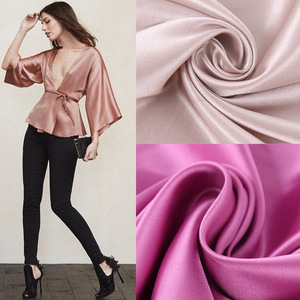 50*75光沢ストレッチサテン模造シルクブロケード生地ドレスパジャマ裏地アイスシルク耐摩耗性抽象アクセサリー - Product Image 2