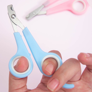 Pet Nail Clippers Stainless Steel For <b>Dog</b> Cat Grooming Pink Blue Black <b>Light</b> Blue - Product Image 3