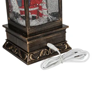 Comeontrustting — lampe de noël led avec chargeur Usb, lanterne rotative en flocons de neige, carrée avec musique, fournisseur chinois