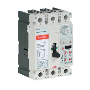 Disjoncteur à boîtier moulé Eaton Power Defence Cadre à l'échelle mondiale 2 Trois pôles 15 a 65kA/480V T-M (Fxd-Fxd) Norme TU - Product Image 3