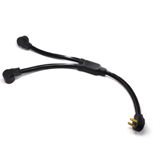 Сверхмощный 3-полюсный 4-проводной 14-50p женский NEMA 14-50R 50-Amp 14-50 UL одобренный RV Удлинительный шнур питания - Product Image 3