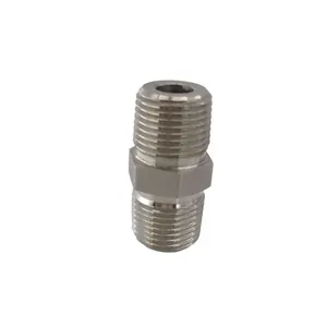 hot sale stainless steel M /M steel male nipple pipe fitting for connecting