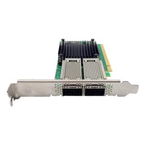 การ์ดเชื่อมต่อเครือข่ายเซิร์ฟเวอร์ MCX516A-CCHT ConnectX-5 EN แบบสองพอร์ต 100GbE QSFP28 PCIe3.0 x16 พร้อมระบบจัดการโฮสต์ 100G NIC - Product Image 1