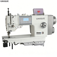Machine à coudre informatisée professionnelle UNIQUE GC5492-1S-X-FOF-P pour la pose de manches, idéale pour la production de vestes de costume