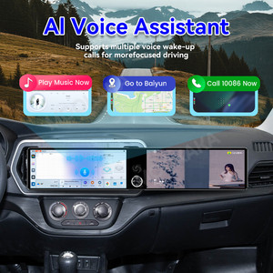 Autoradio multimédia GPS Navi Android double écran 12,3 pouces MOOKAKA pour Changan Ruixing M60 2023-2025 avec CarPlay sans fil - Product Image 3
