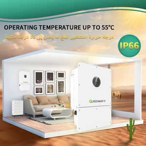Système solaire hybride basse fréquence triphasé 12 kW 8 kW Growatt 10000 W 15 kW, prend en charge 6 unités en parallèle - Product Image 4
