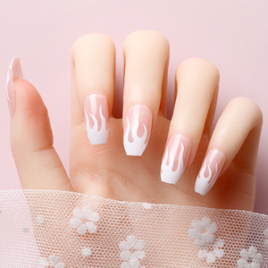 Prensa falsa acrílica de alta calidad en venta al por mayor Prensa acrílica hecha a mano en fabricante de <span class=keywords><strong>uñas</strong></span> - Product Image 1