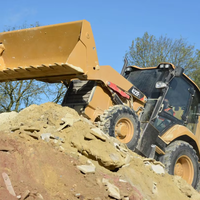 Direkt vom Hersteller 2,5 Tonnen Bagger lader Frontlader Back Digger 422 F2