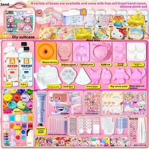 Kit de silicona DIY para hacer juguetes de arcilla a presión, divertido molde con forma de fruta, regalo antiestrés para niñas de 5 a 7 años - Product Image 5