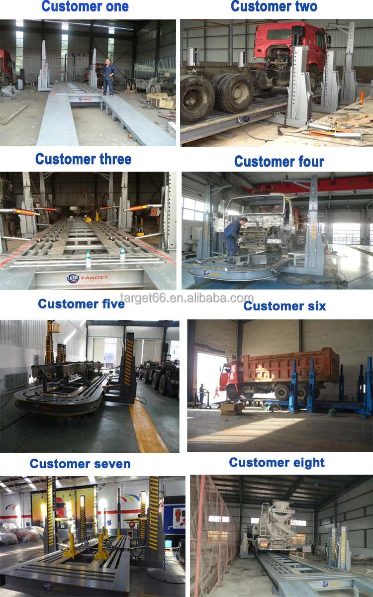 Truck Chassis Straightener Auto Frame Machine Truck Repair Puller Frame