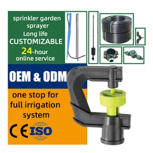 garden micro sprinkler G style rotary wheel type for agriculture irrigation system