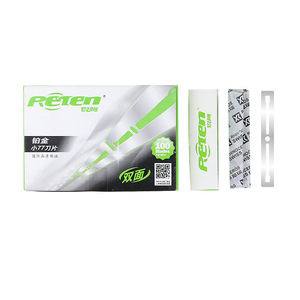Ruiton 77 Blade Stainless Steel Razor Blade Old-fashioned Manual Razor Algae Remover Fish Tank Scraper - Product Image 2
