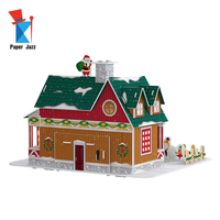 Noël Salon Papier 3D Puzzle En Trois Dimensions Enfants Éducation Précoce Jouets École Primaire Enfants
