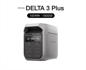 สถานีไฟฟ้าพกพา DELTA 3 Plus 1024Wh 1800W พร้อมแบตเตอรี่ LFP ชาร์จเร็ว และสามารถขยายความจุได้ถึง 5kWh - Product Image 5