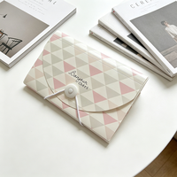 Carpeta de Hojas Sueltas Transparente A6 Mini PP con Logotipo Personalizado, Organizador de Documentos de Oficina, Carpeta para Recibos, Venta al Por Mayor