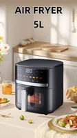 Nouveau Friteuse à Air Numérique 2025 Modèle 7L Sans Huile Professionnelle Électroménager Friteuse à Air Multifonctionnelle Optionnelle