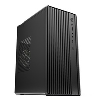 Boîtier PC compact MQ Mini MATX ITX ATX avec alimentation, châssis d'ordinateur de bureau DIY pour le bureau et le gaming