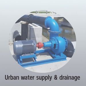 Bomba de Agua de Alto Flujo con Motor de Flujo Mixto de un Solo Cilindro Diésel - Product Image 2