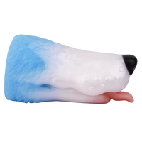 Weicher Hundekopf Männlicher Mastur bator Cup Fantasy Animal Pocket Pussy Männlicher Stroker Realistische Muschi Männlich Erwachsener Tier Sexspielzeug Für Männer