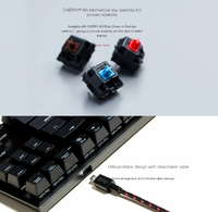 Harga Grosir Asli 100% Tersedia HyperX Alloy FPS Pro Tenkeyless Mechanical Gaming Keyboard Cherry MX Red